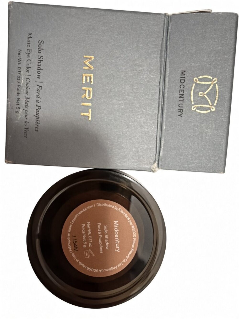 MERIT Solo Shadow Matte Eye Color Midcentury New